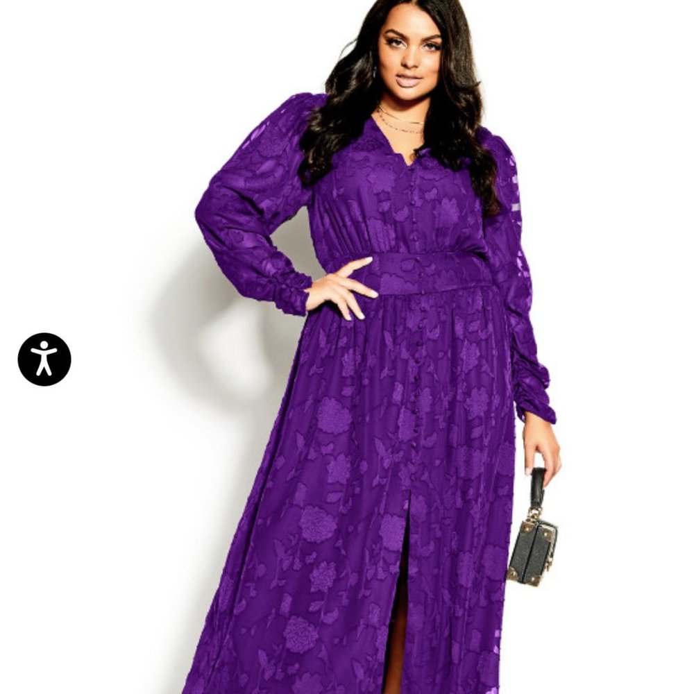 City Chic Sweet Sass Dress - Size 18